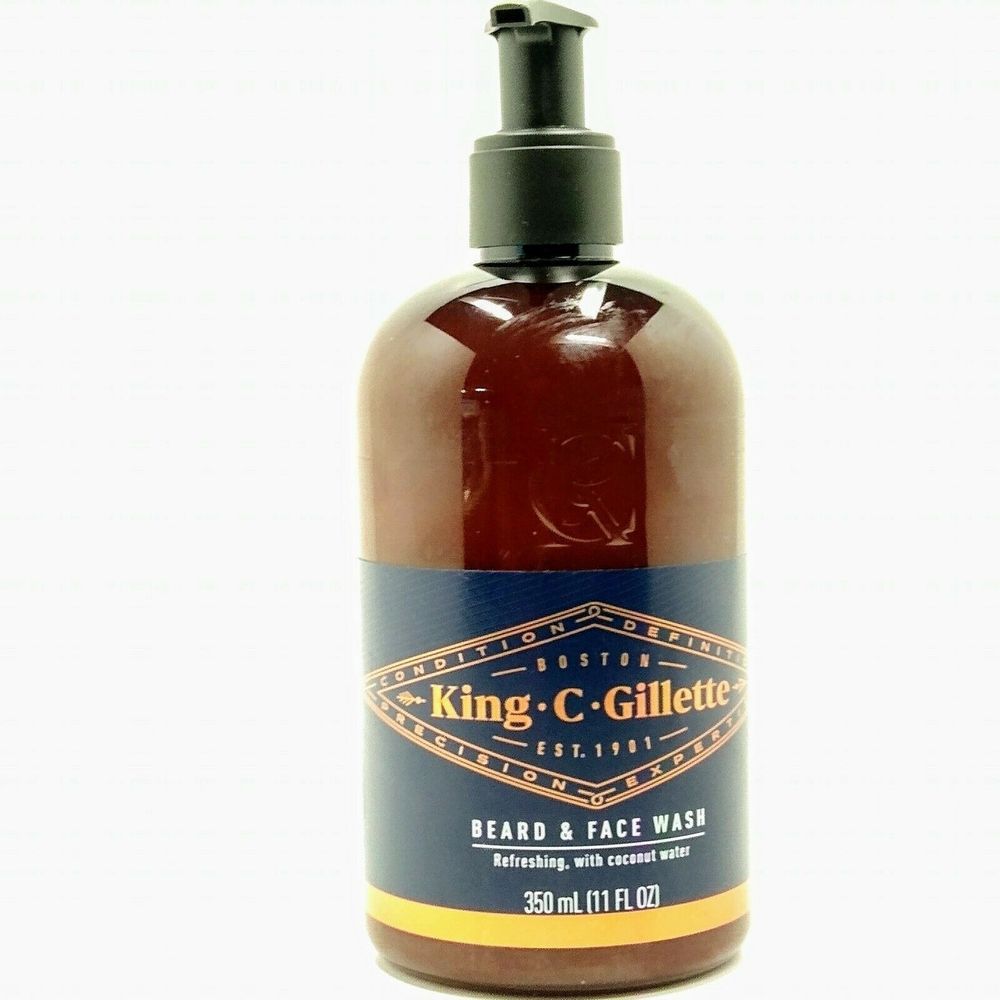 King C Gillette Beard & Face Wash 11 fl oz for men